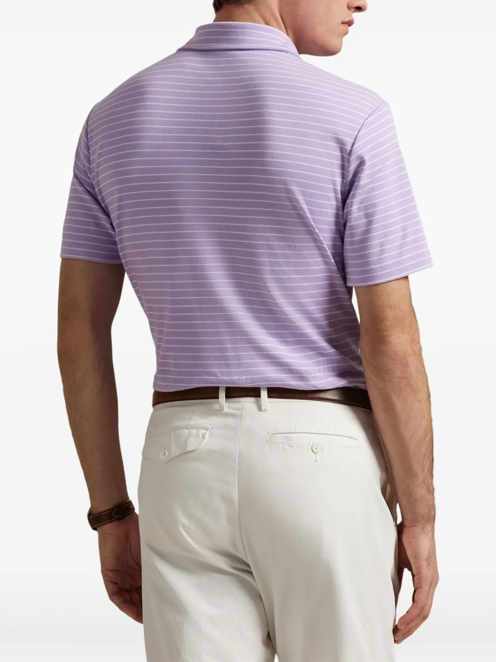 Polo Ralph Lauren Gestreept poloshirt Roze