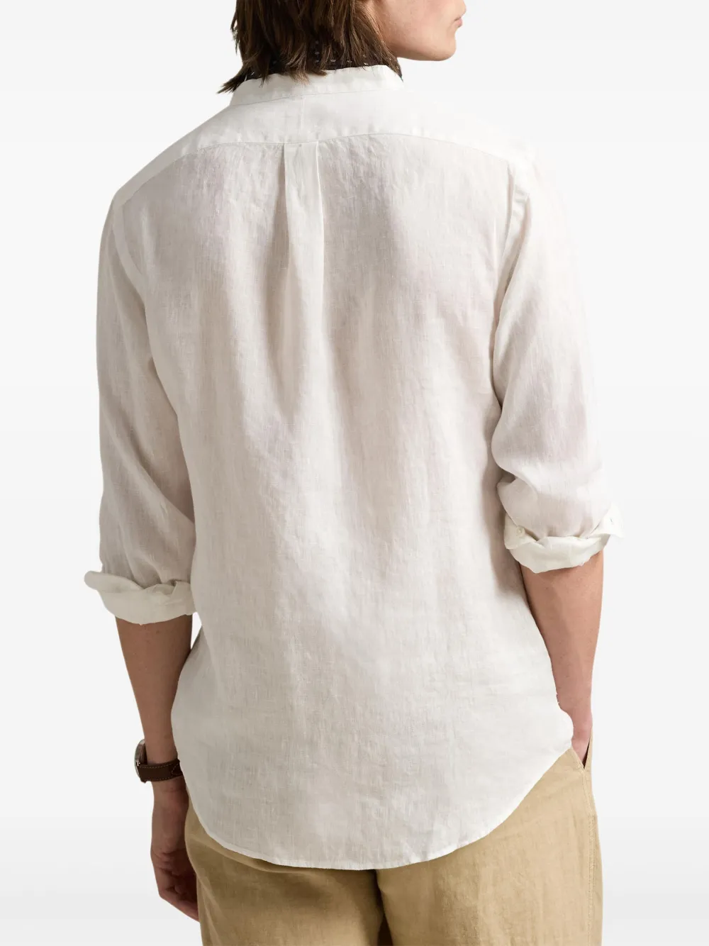 Polo Ralph Lauren Linnen overhemd Wit