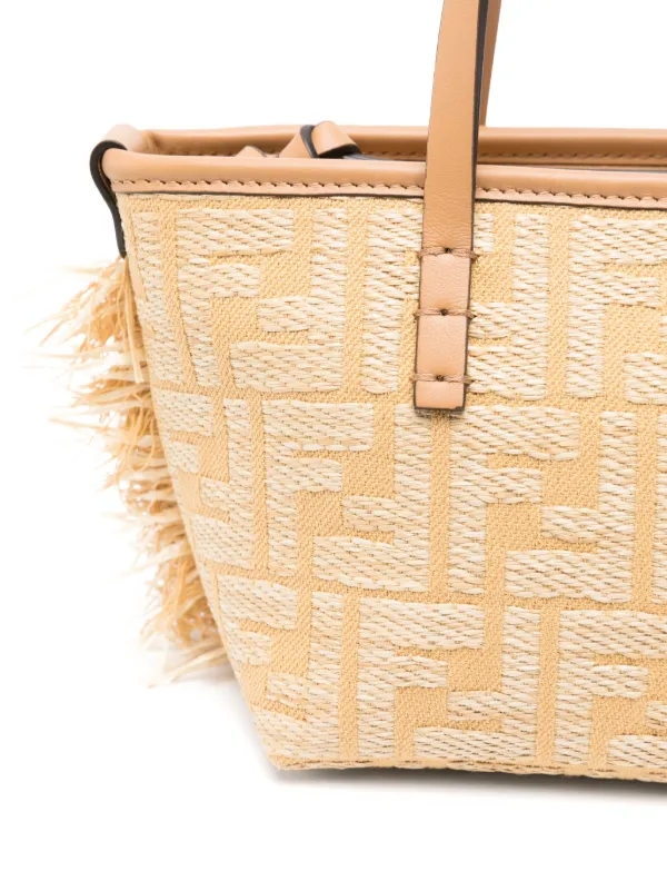 FENDI Mini Roll Tote Bag | Neutrals | FARFETCH
