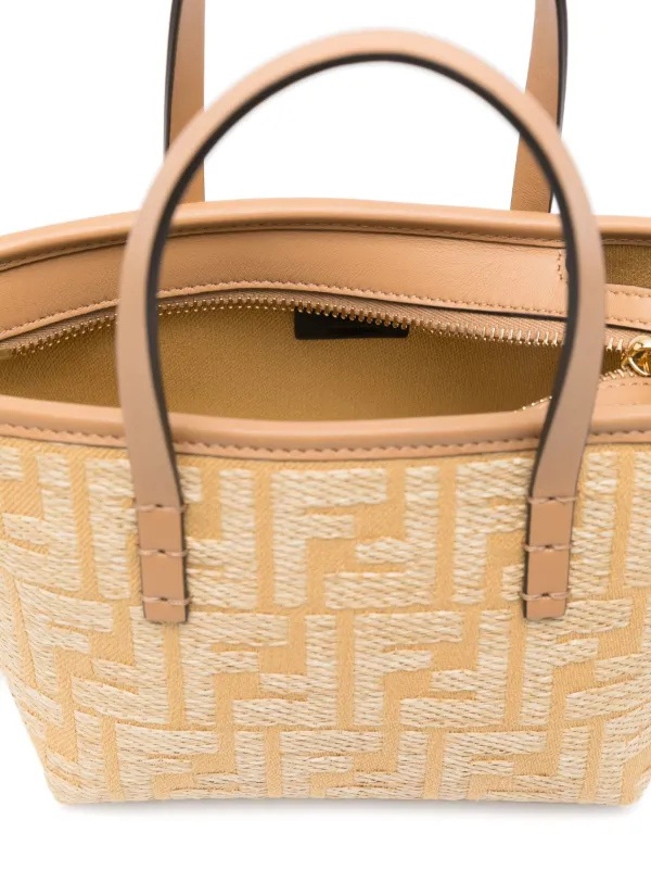 FENDI Mini Roll Tote Bag | Neutrals | FARFETCH