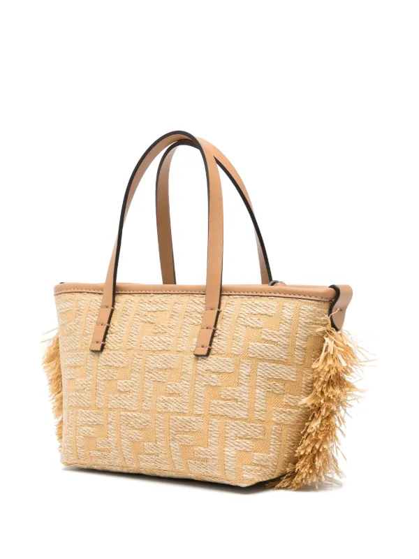 FENDI Mini Roll Tote Bag | Neutrals | FARFETCH PT