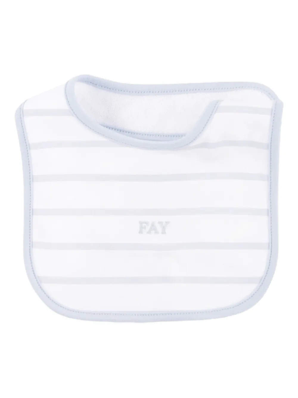 Fay Kids Gestreept romperset met korte mouwen Blauw