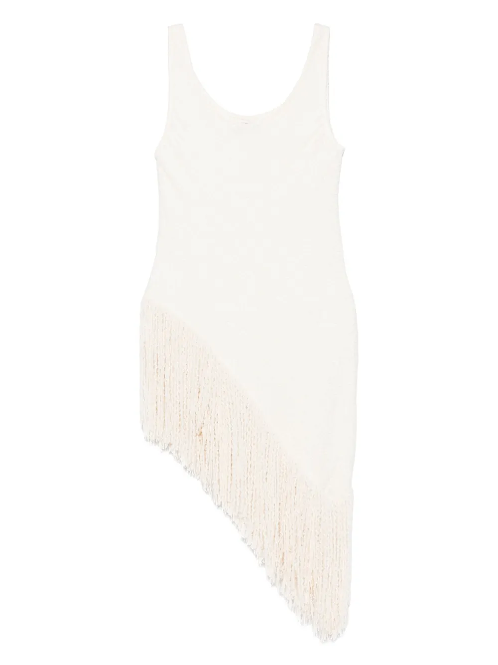 Gabriela Hearst Ursin Fringe Top In Neutrals