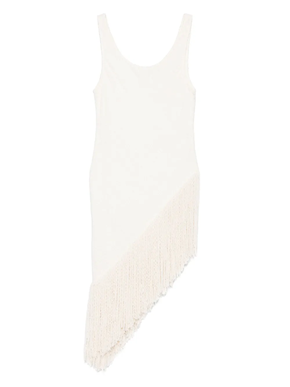 Gabriela Hearst Ursin Fringe Top In Neutrals