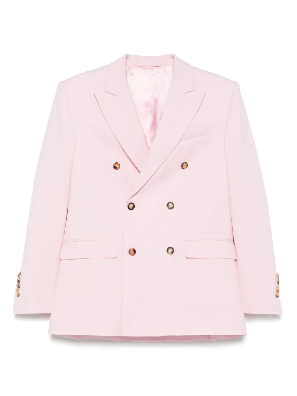 WARDROBE.NYC blazer con doble botonadura | rosado | Image 1