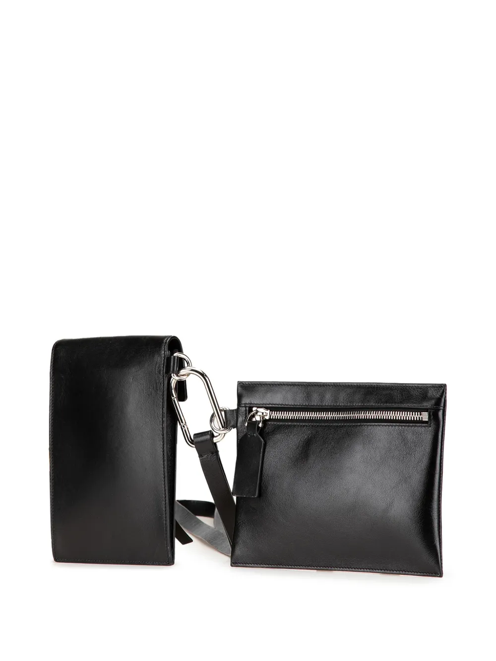 Valentino Garavani Pre-Owned 2018-2024 Leather VRing Neck Pouch crossbody bag | Pre-owned | Image 2