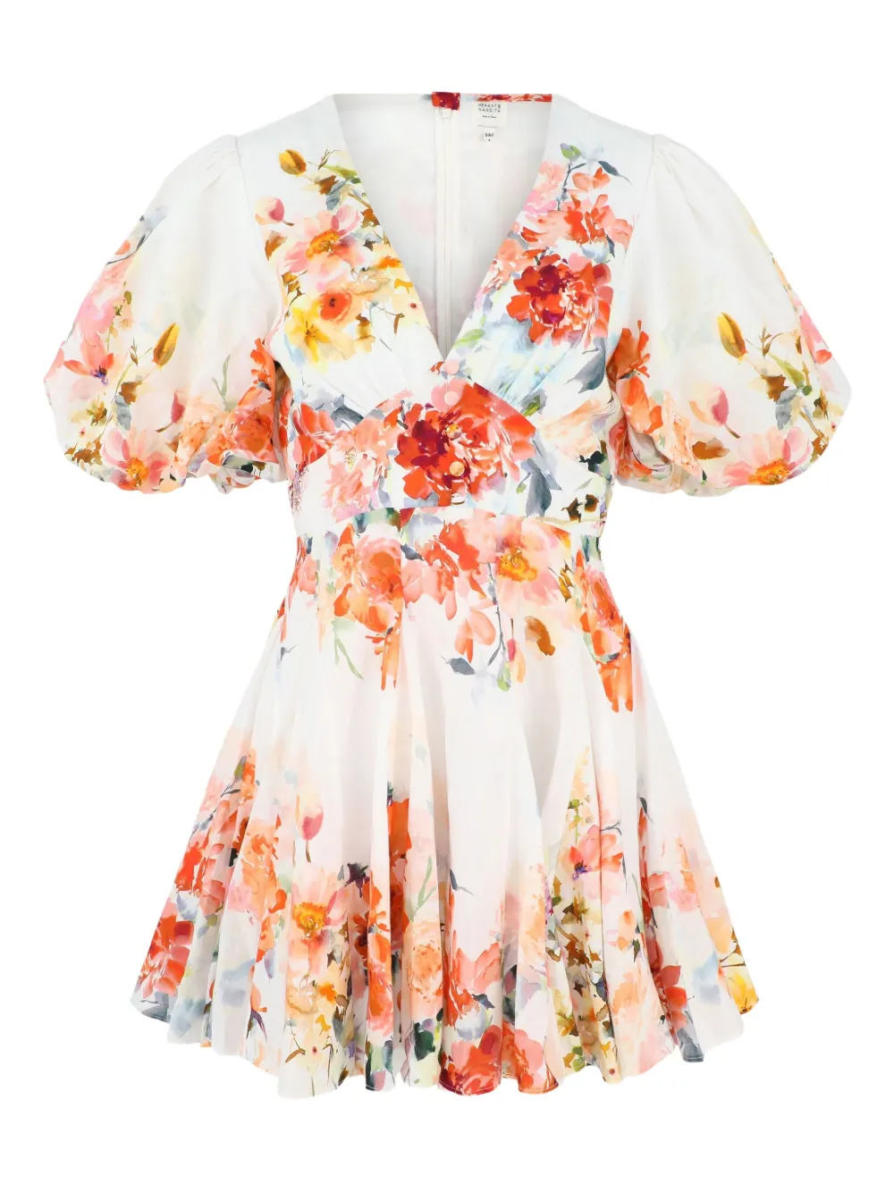 Hemant And Nandita Sama mini dress | White | Image 1
