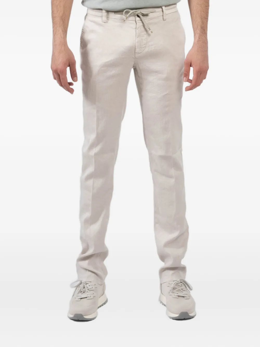 Mason's drawstring trousers | Neutrals | Image 1
