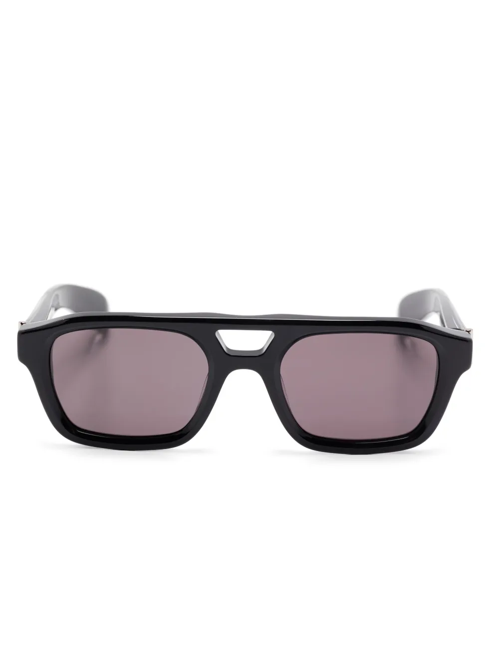 Alexander McQueen AM0505S 001 zonnebril Zwart
