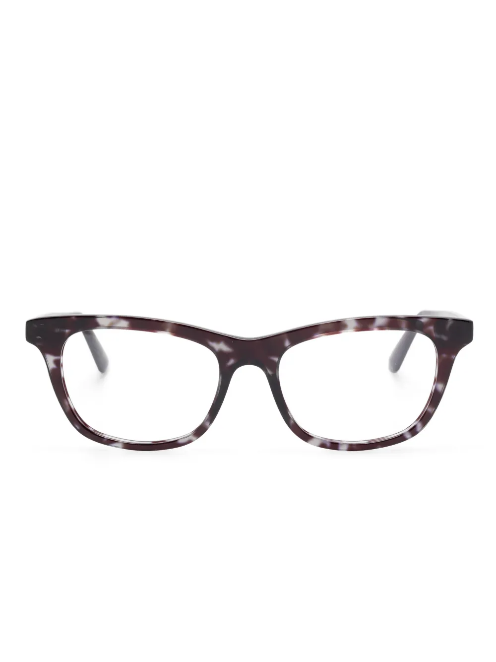 Alexander McQueen square-frame glasses | Black | Image 1