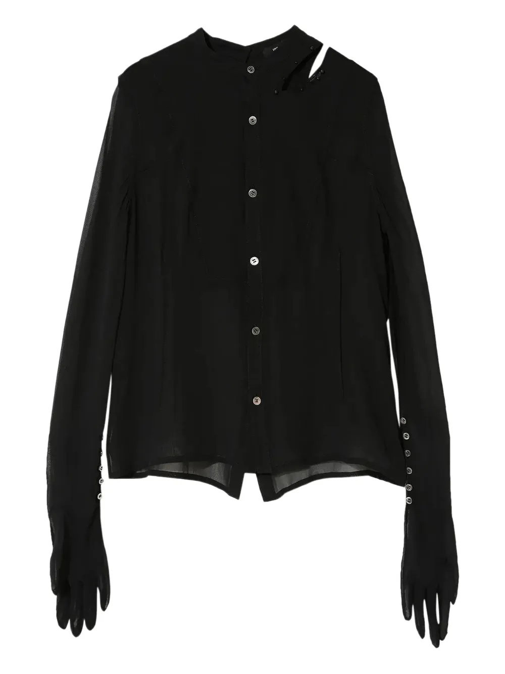Undercover Zijden blouse Zwart