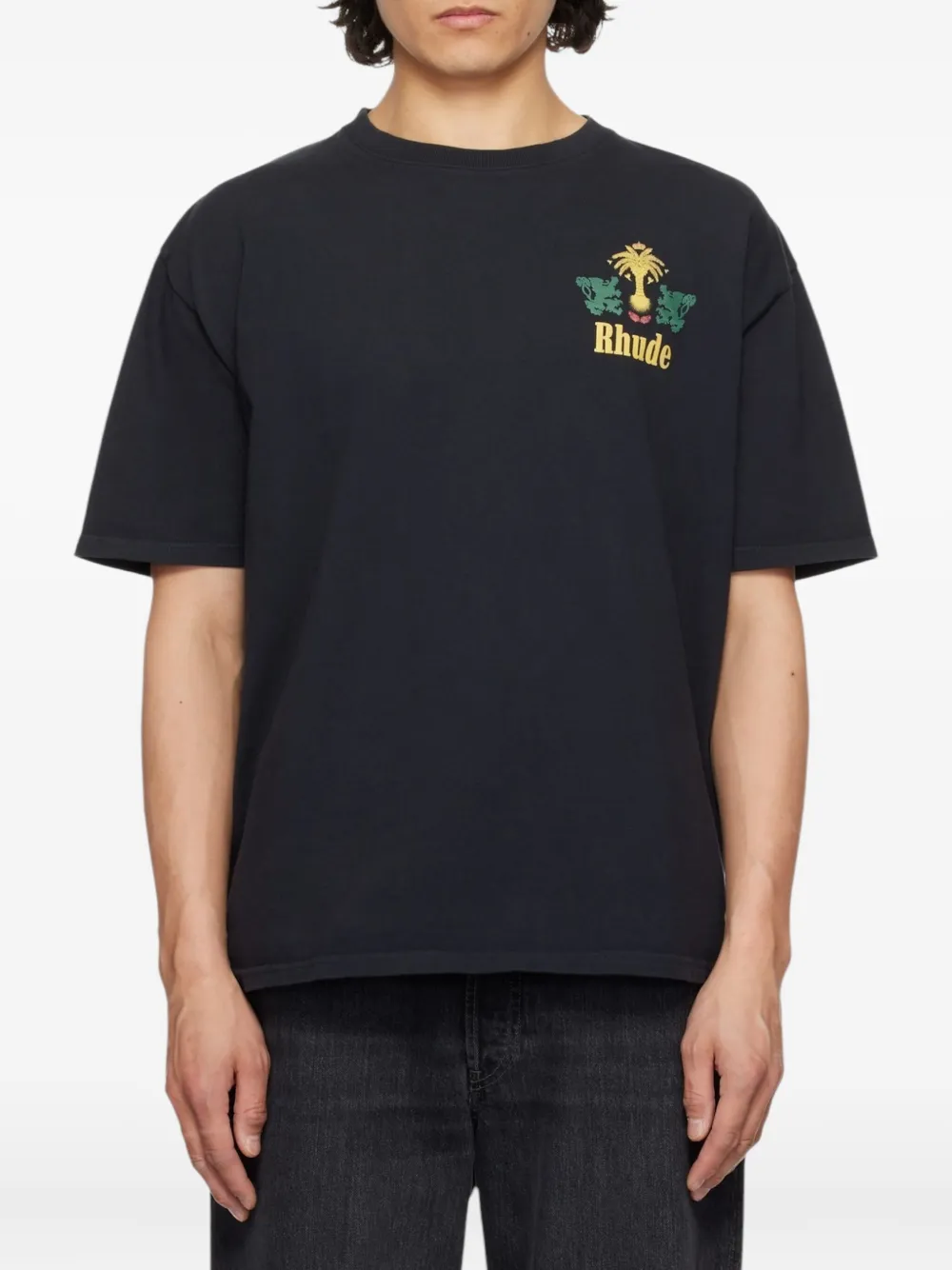 RHUDE Tabaco T-shirt Zwart