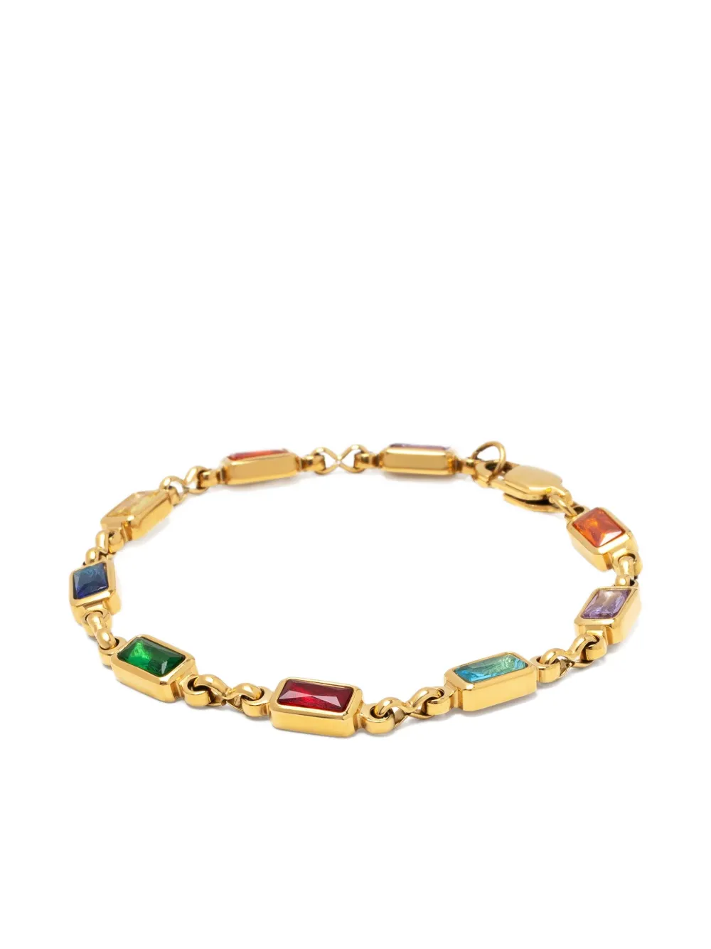 Nialaya Jewelry Rectangle Tennis Bracelet In Gold