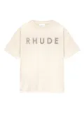 RHUDE distressed-effect T-shirt - White