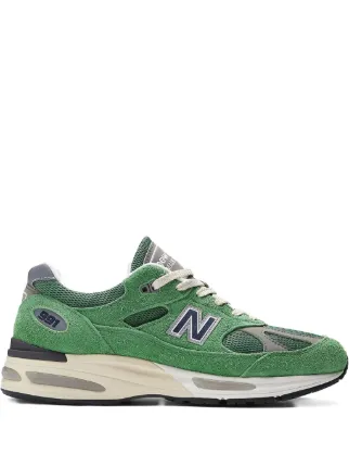 New Balance 991v2 “Mineral Green” スニーカー | グリーン | FARFETCH JP