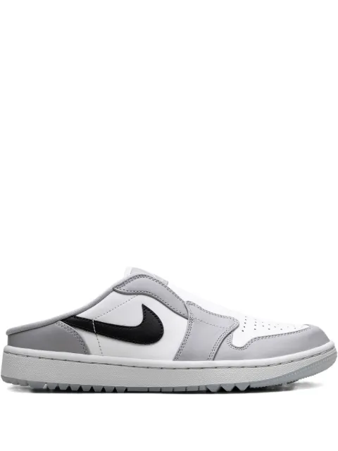 Jordan Air Jordan 1 Low Golf "Wolf Grey/Sail/Photon Dust/Black" slides