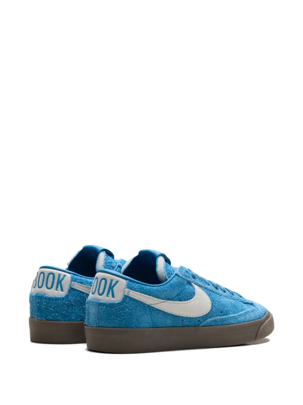 Nike Blazer Low "Surf Blue Sail Gum Dark Brown" sneakers