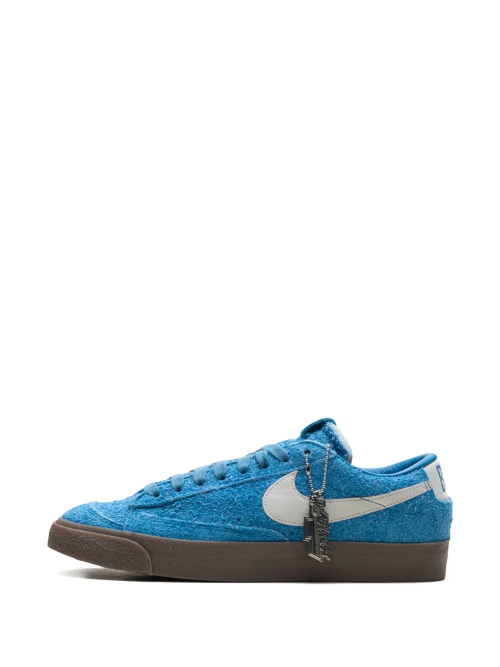 Nike Blazer Low "Surf Blue Sail Gum Dark Brown" sneakers