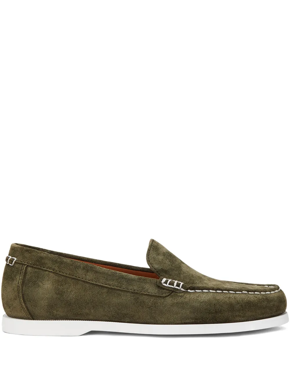 Polo Ralph Lauren suede loafers Green