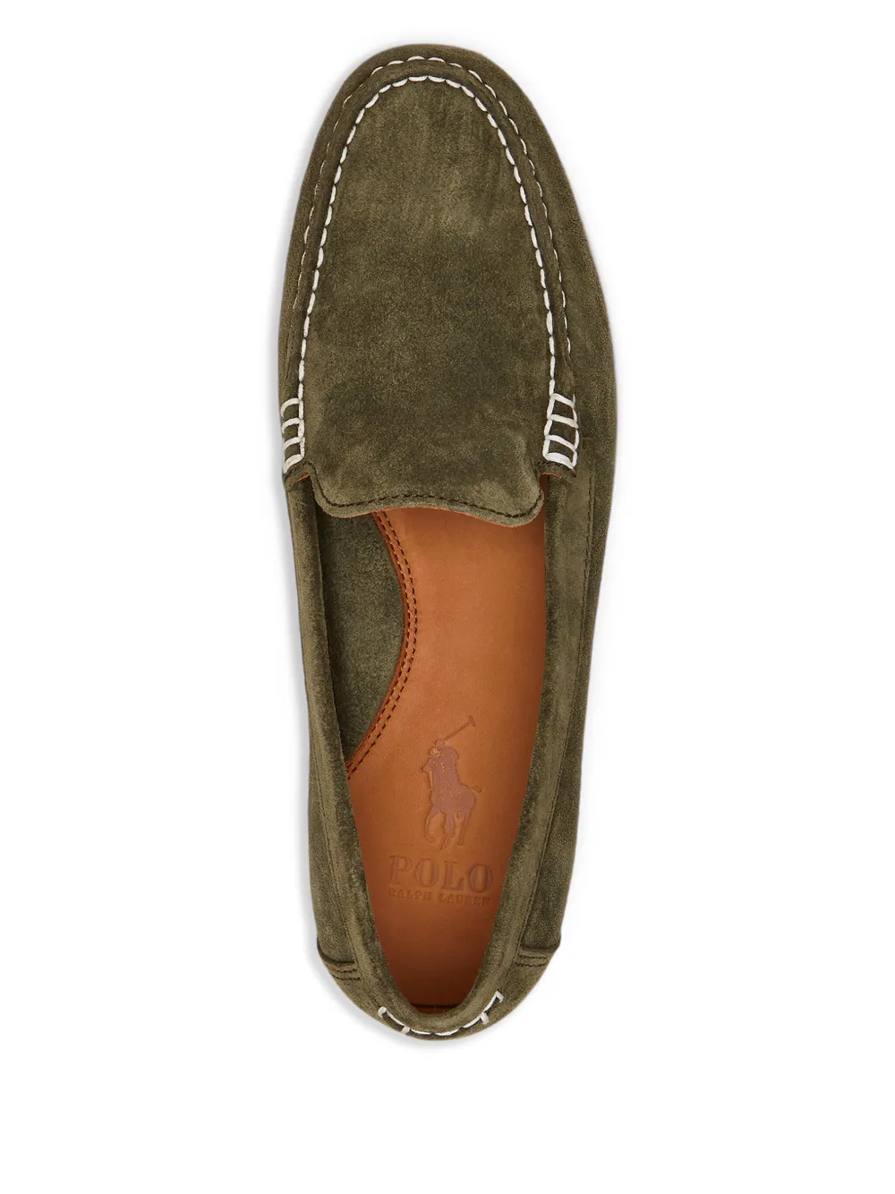 Polo Ralph Lauren suede loafers Green
