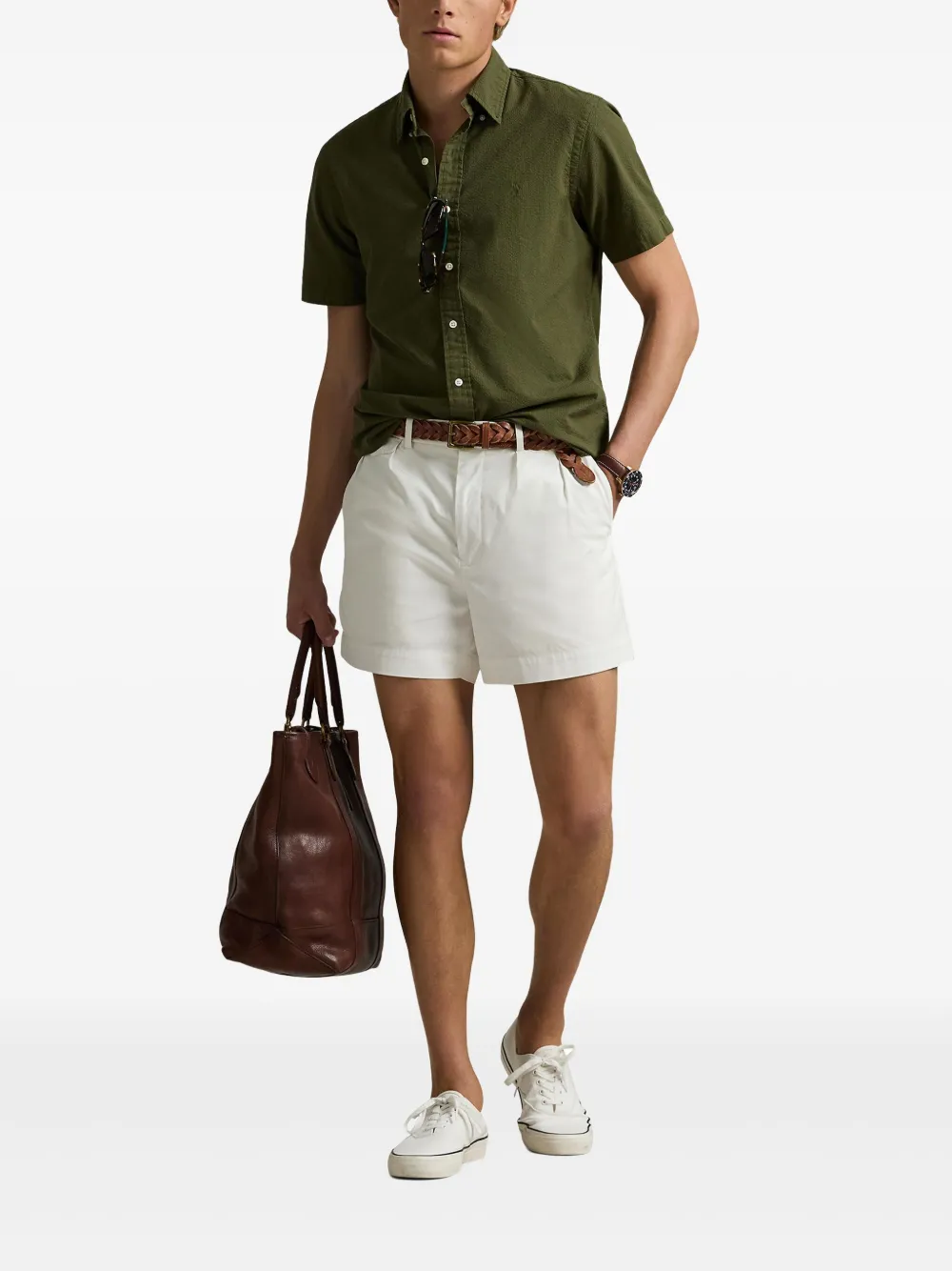 Polo Ralph Lauren Katoenen overhemd Groen
