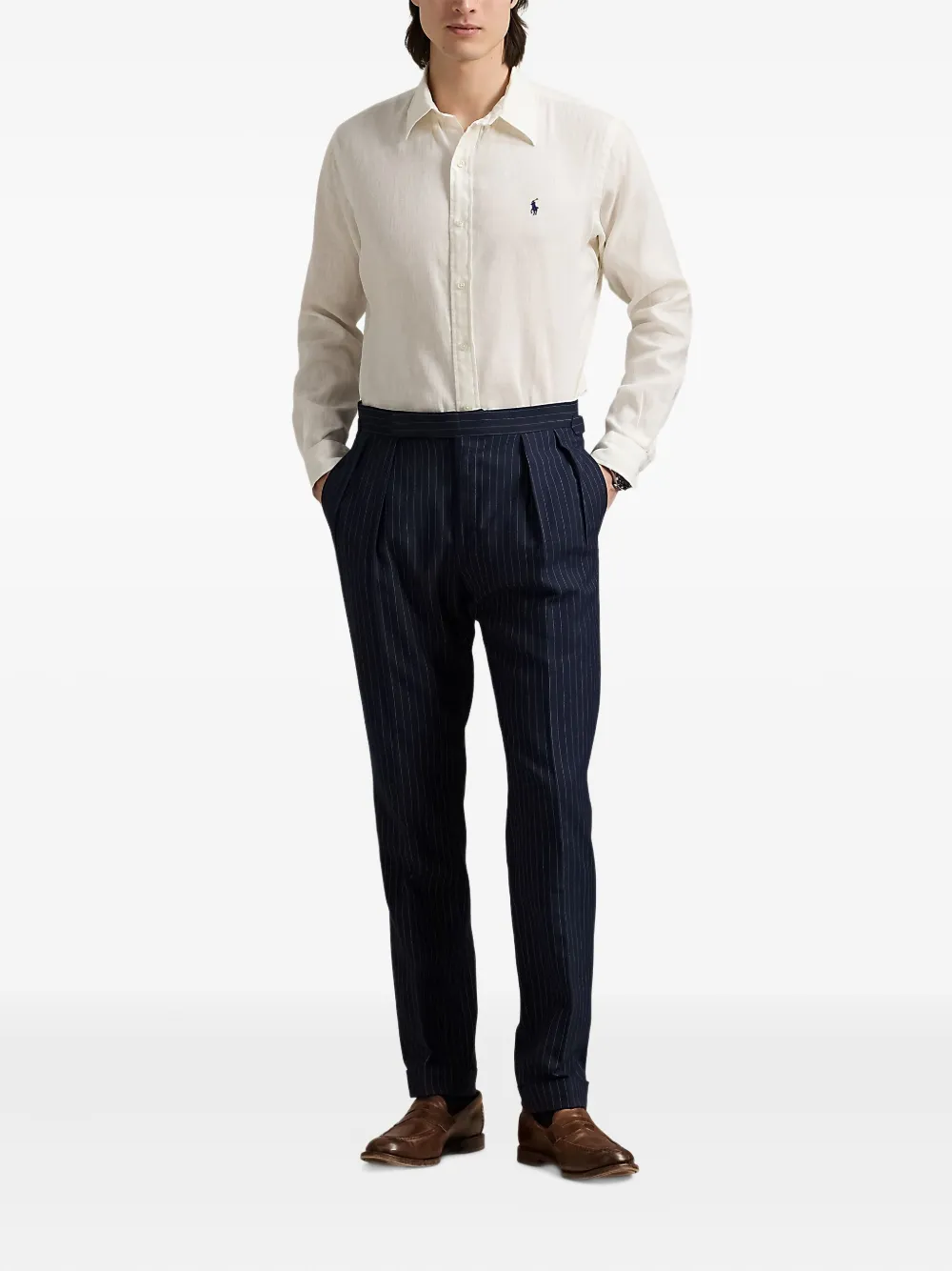 Polo Ralph Lauren Popeline overhemd Wit