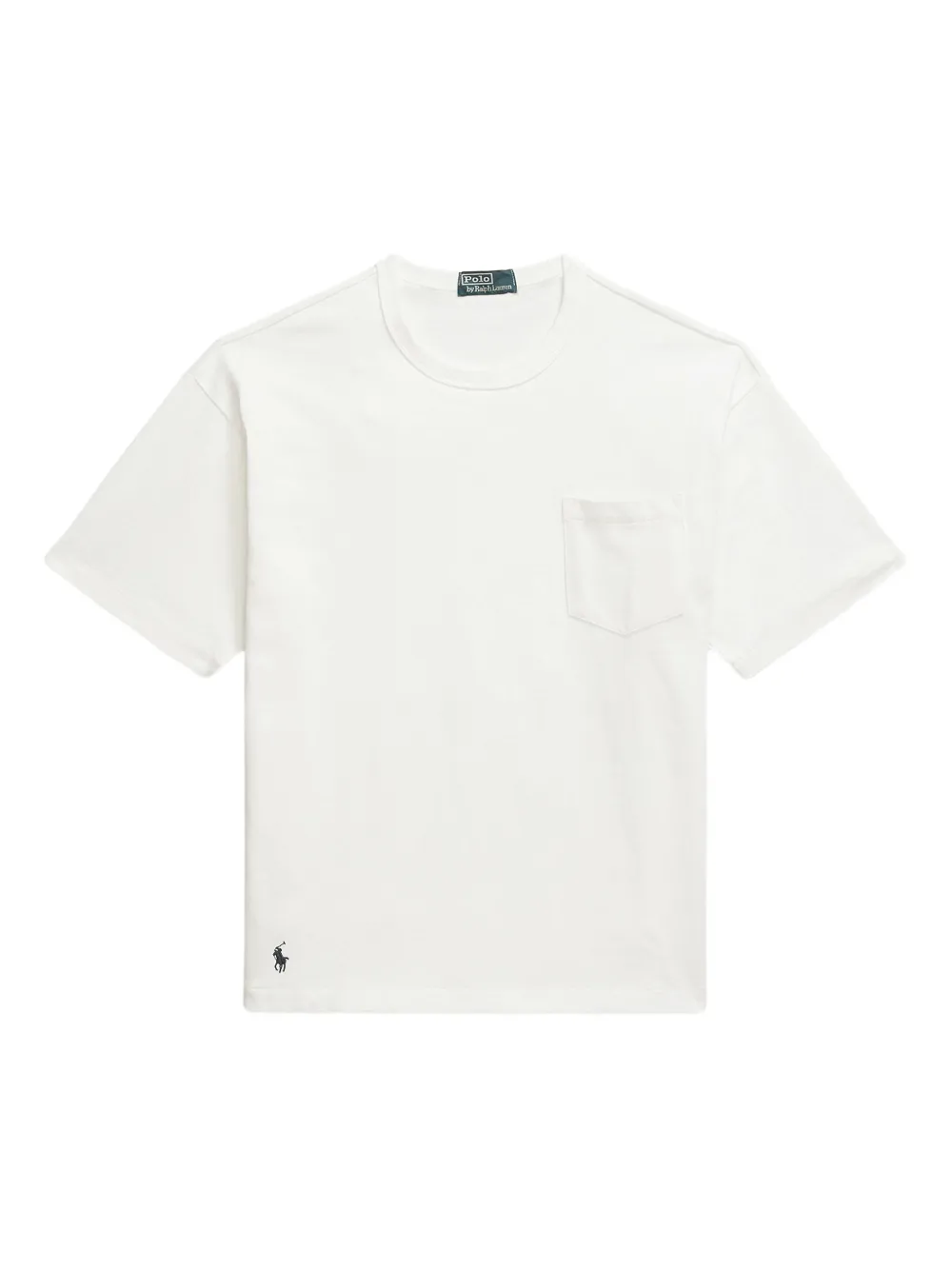 Polo Ralph Lauren ヘビーウェイト Tシャツ - ホワイト Polo Ralph Lauren ヘビーウェイト Tシャツ - ホワイト
