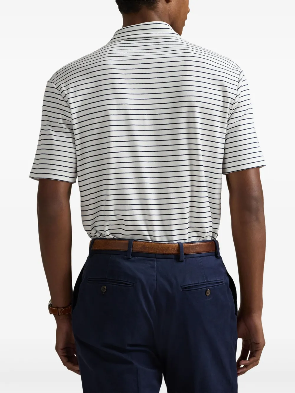 Polo Ralph Lauren Gestreept poloshirt Wit