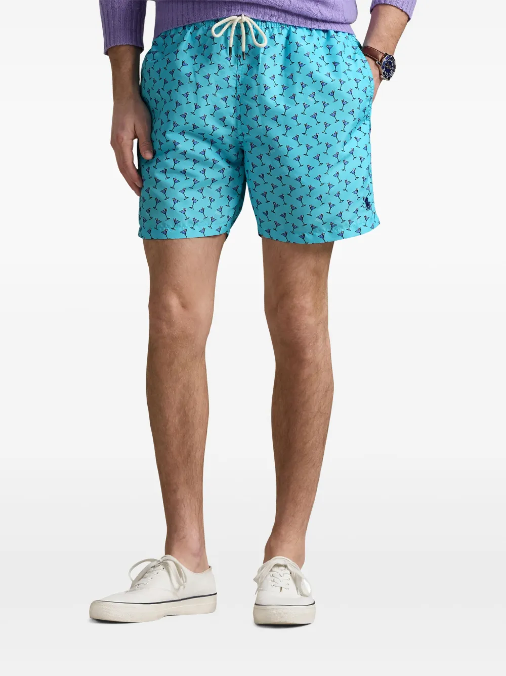 Polo Ralph Lauren Cocktail zwembroek Blauw