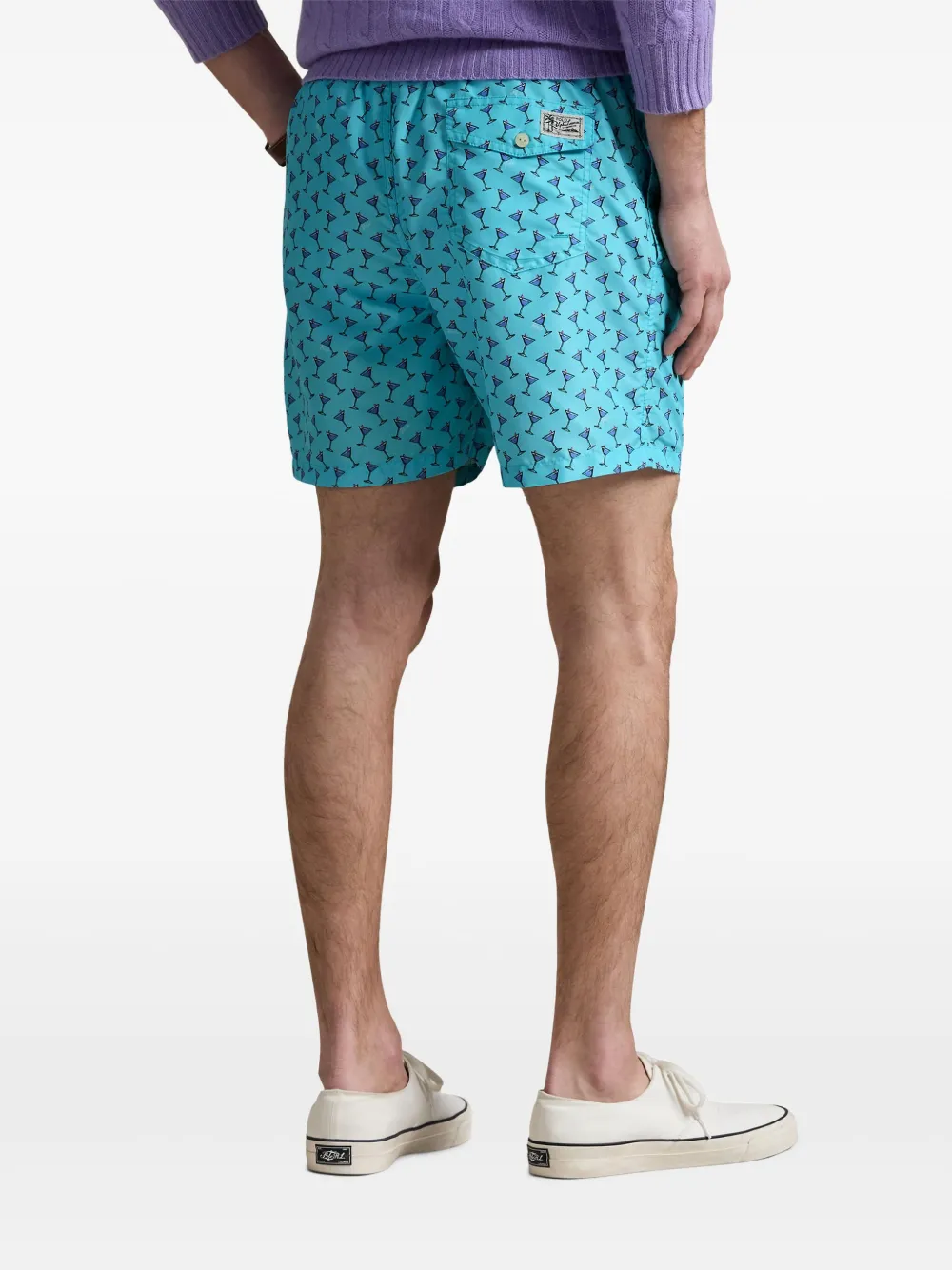 Polo Ralph Lauren Cocktail zwembroek Blauw