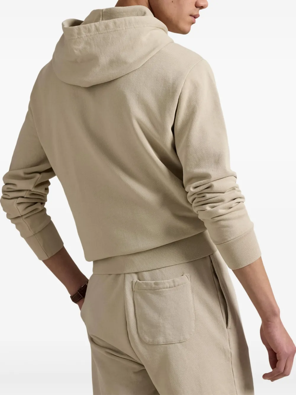 Polo Ralph Lauren Hoodie met print Beige