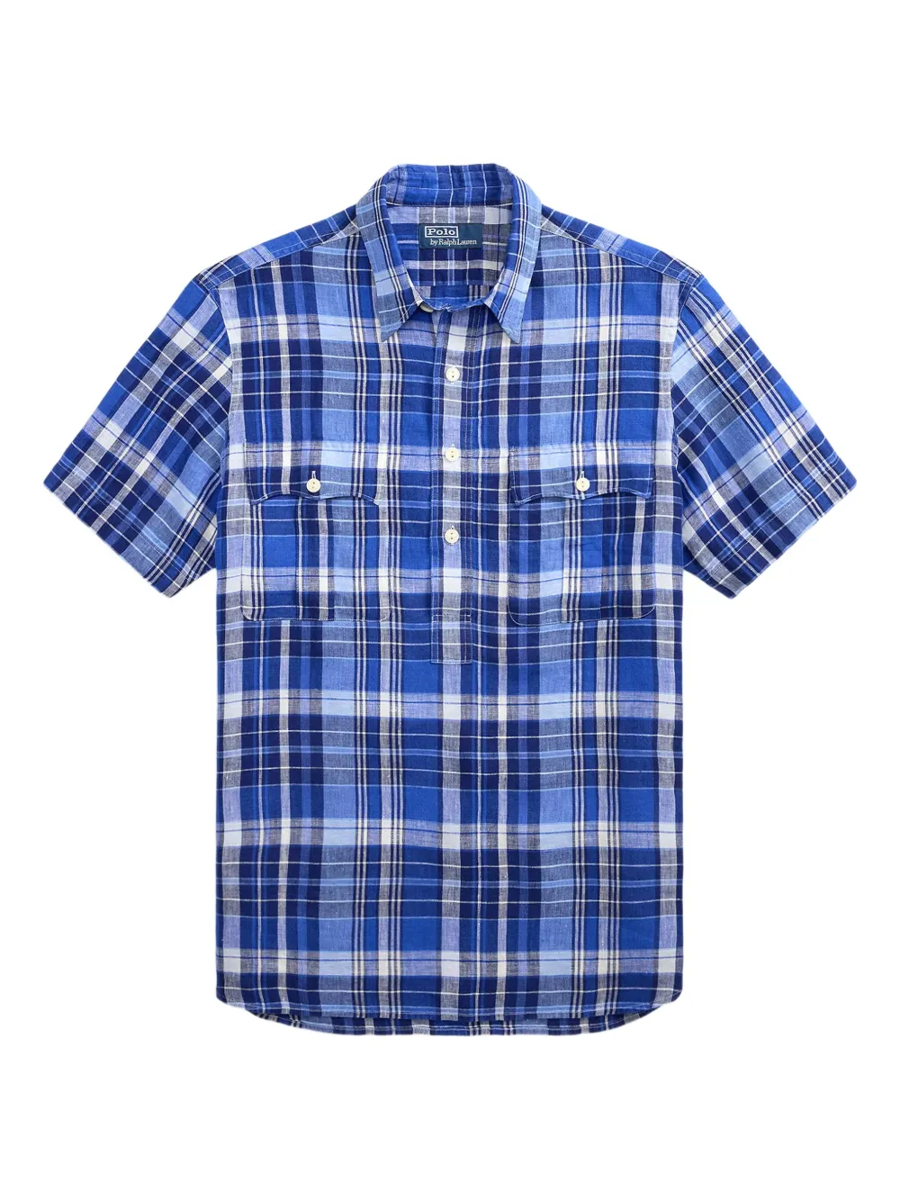 Polo Ralph Lauren Linnen overhemd Blauw