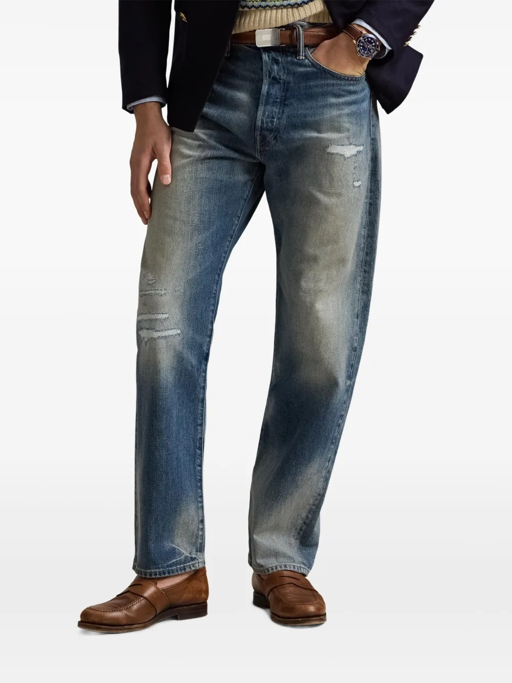 Polo Ralph Lauren Katoenen jeans Blauw