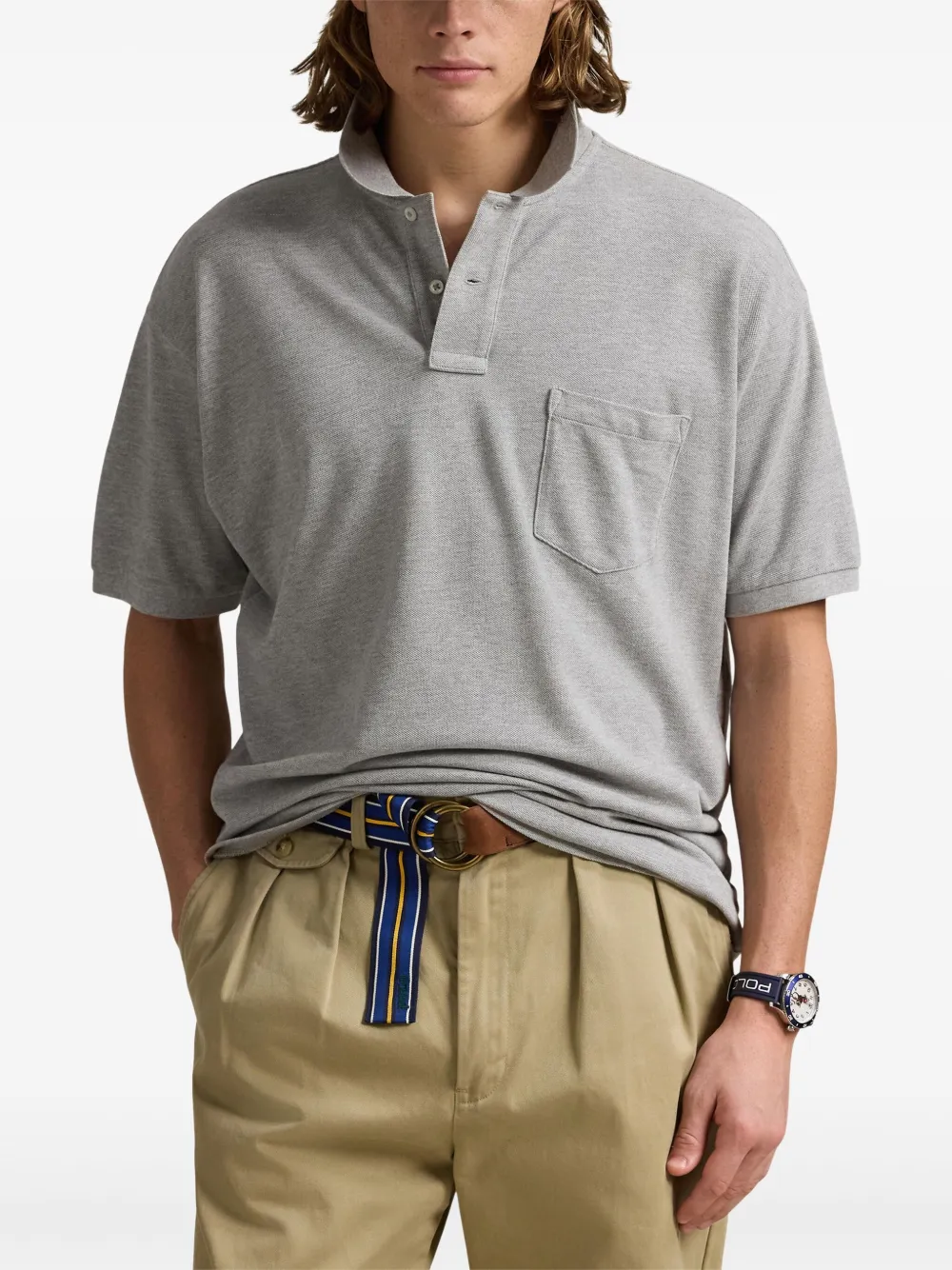Polo Ralph Lauren Katoenen poloshirt Grijs