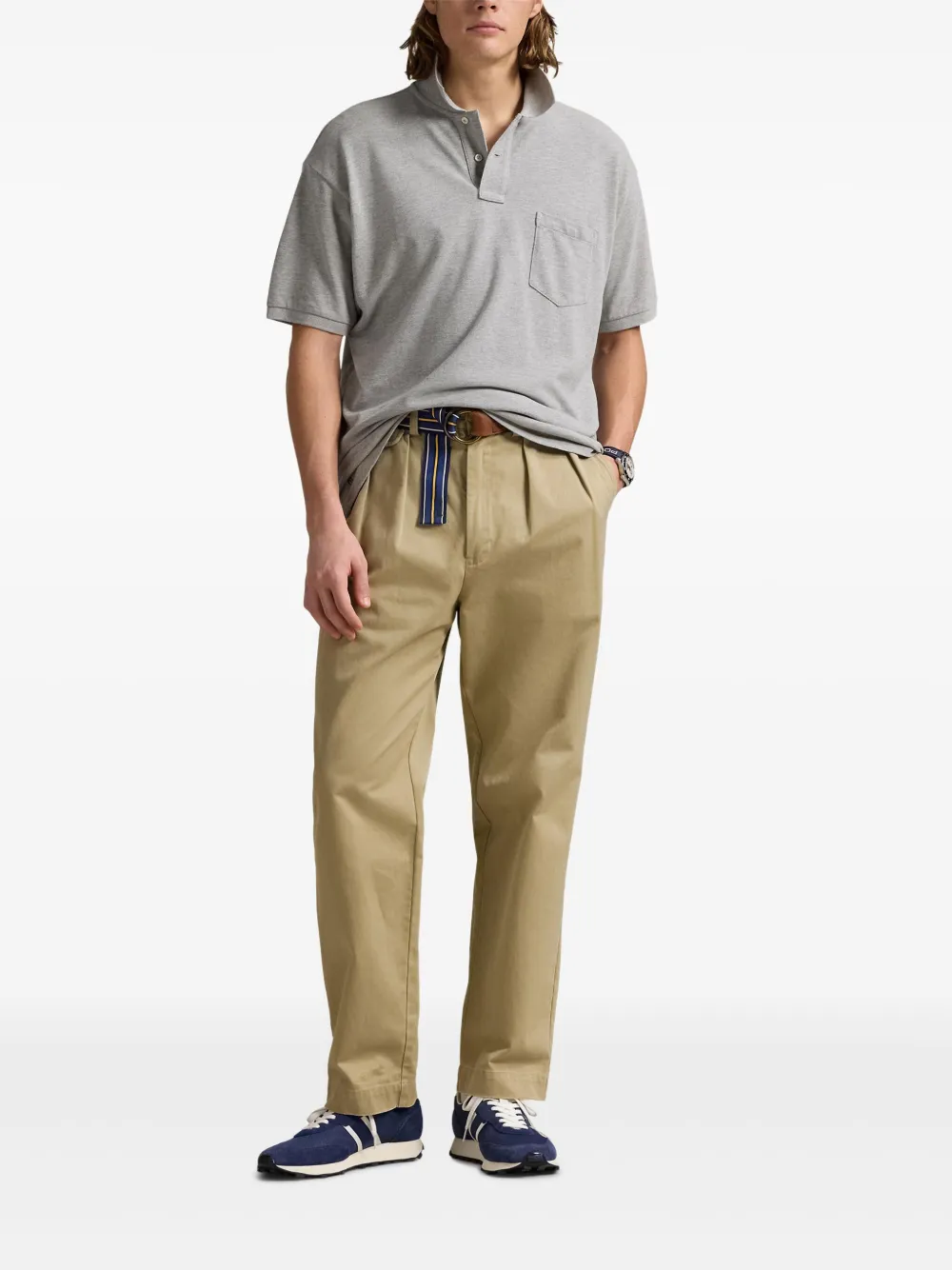 Polo Ralph Lauren Katoenen poloshirt Grijs