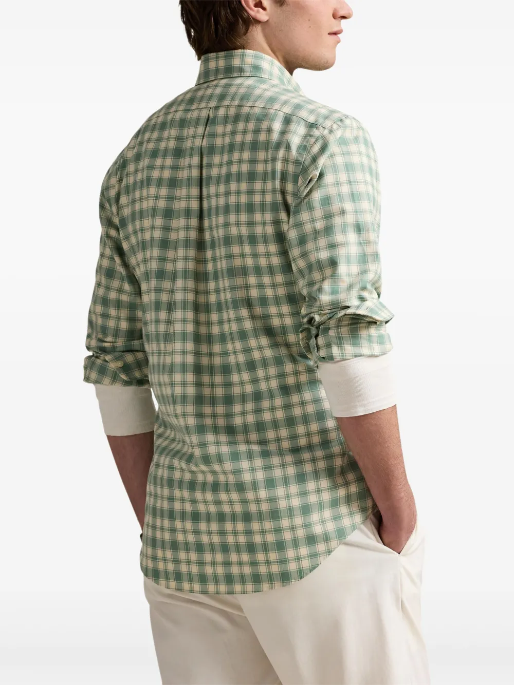 Polo Ralph Lauren Katoenen overhemd Groen