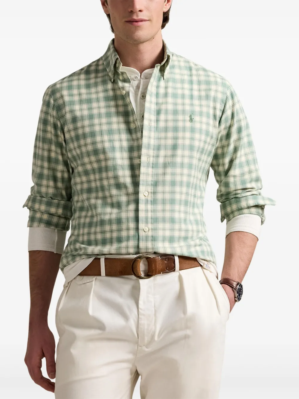 Polo Ralph Lauren Katoenen overhemd Groen