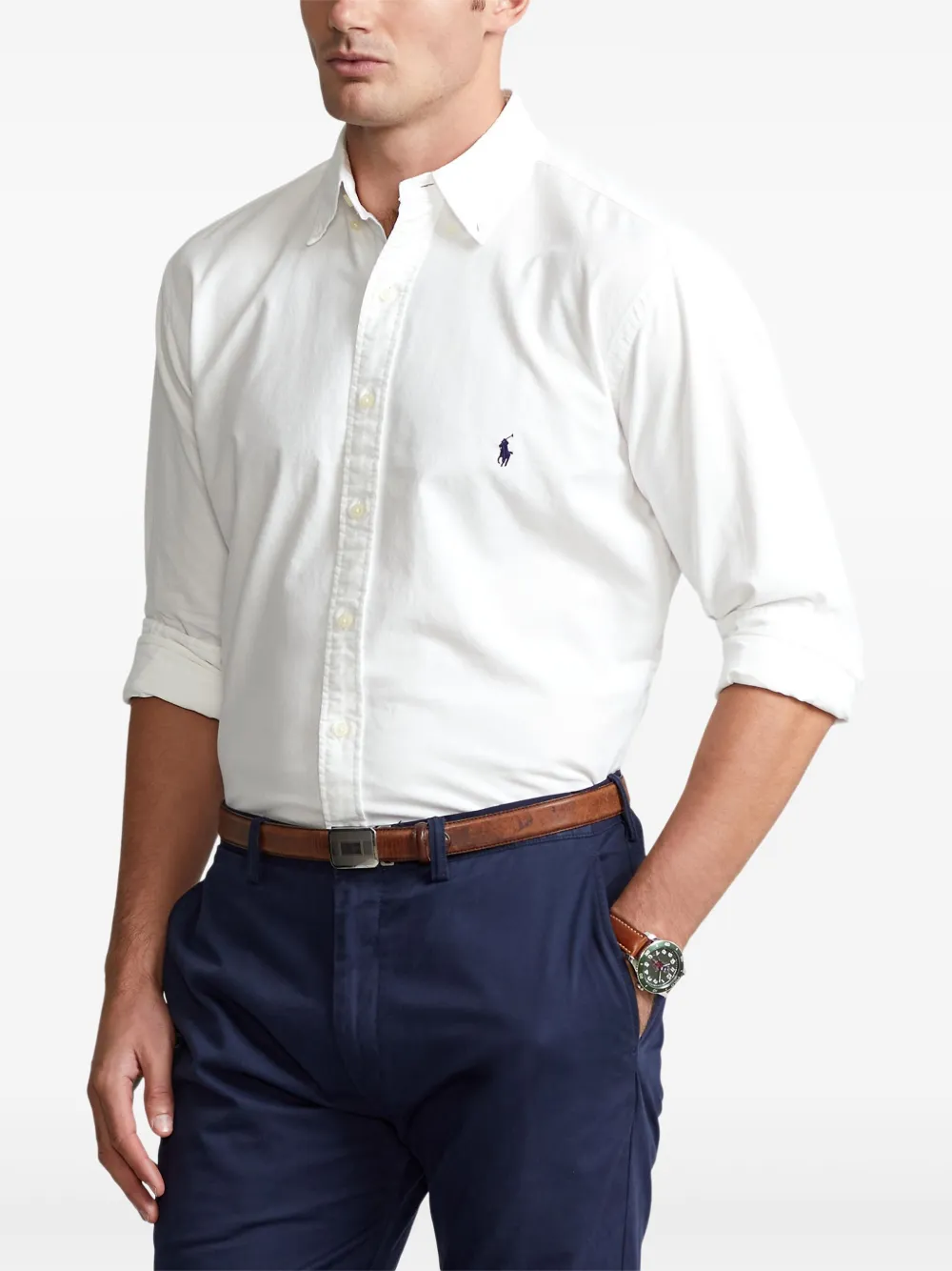 Polo Ralph Lauren Katoenen overhemd Wit