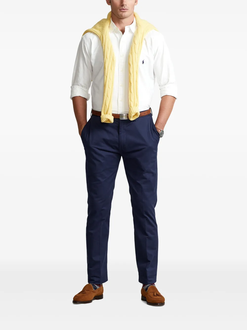 Polo Ralph Lauren Katoenen overhemd Wit