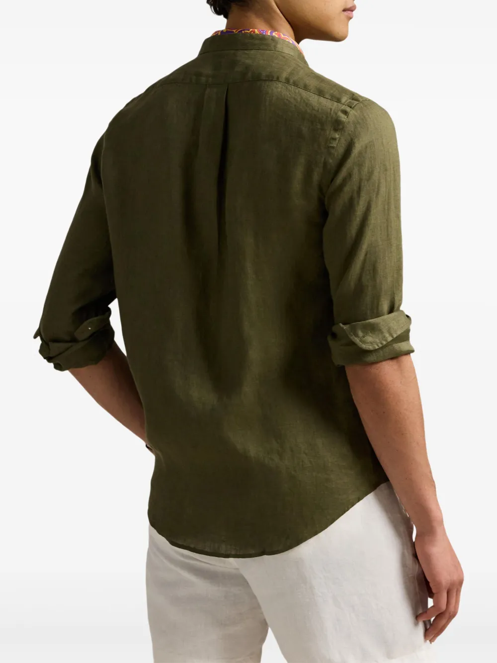 Polo Ralph Lauren Linnen overhemd Groen