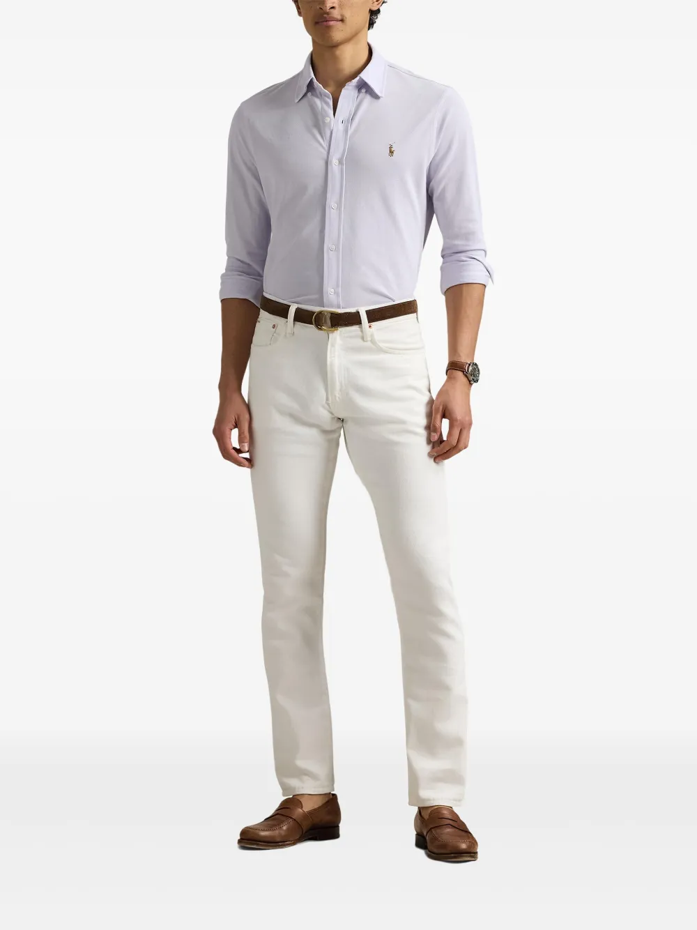 Polo Ralph Lauren Katoenen overhemd Wit