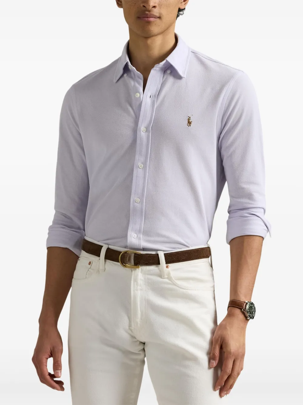 Polo Ralph Lauren Katoenen overhemd Wit