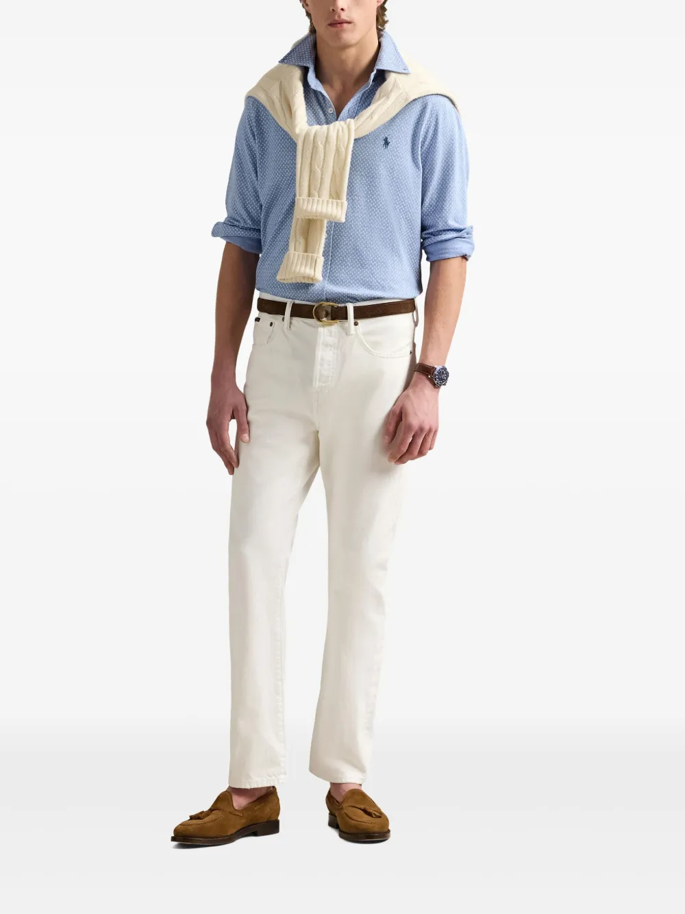 Polo Ralph Lauren Katoenen overhemd Blauw
