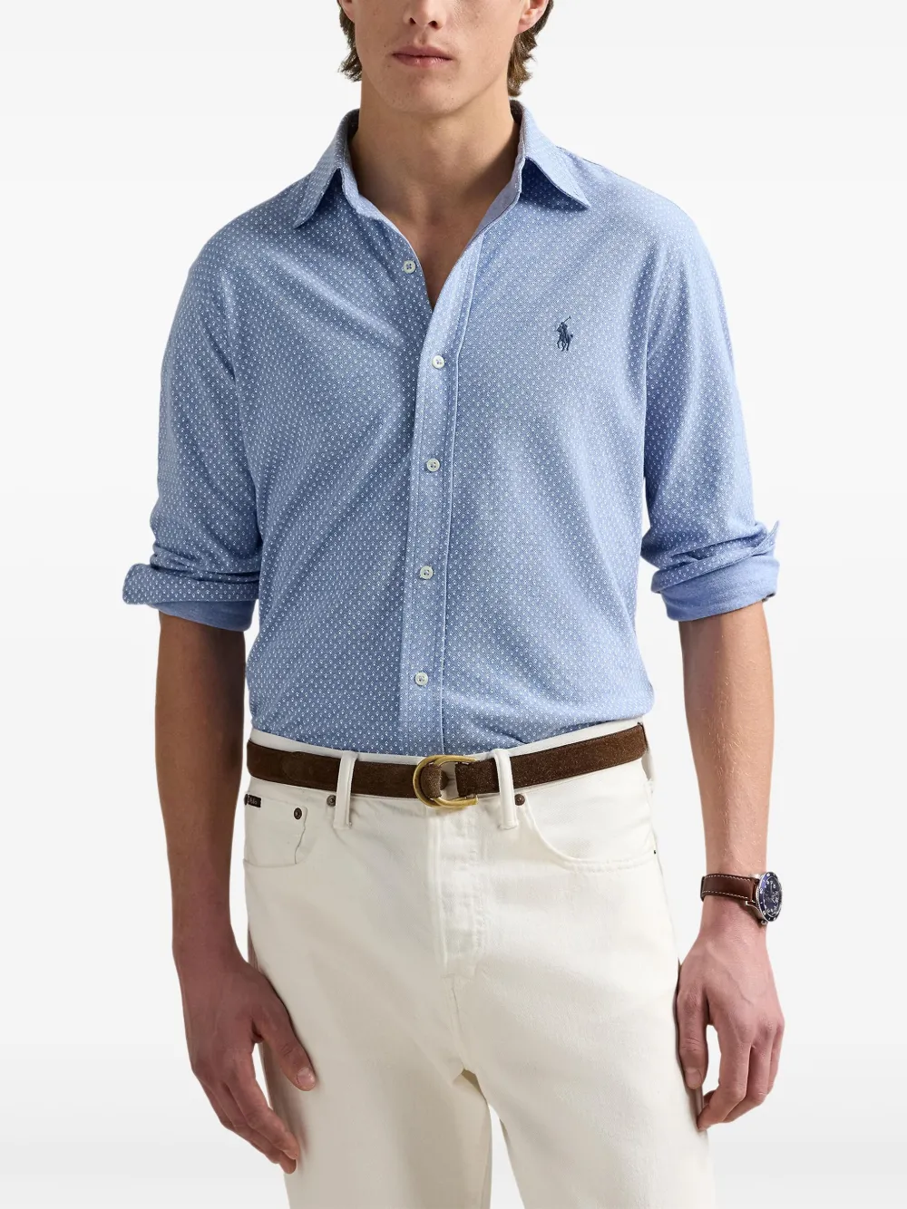 Polo Ralph Lauren Katoenen overhemd Blauw