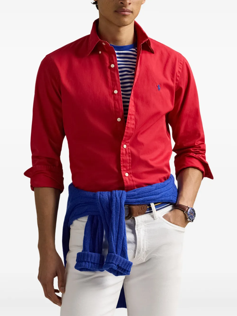 Polo Ralph Lauren Katoenen overhemd Rood