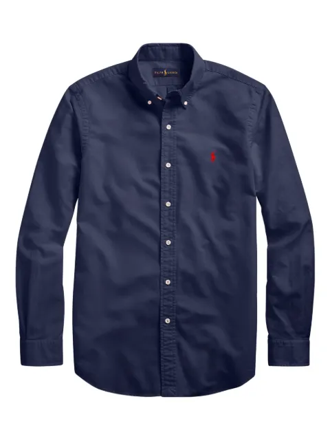 Polo Ralph Lauren camisa oxford con diseño teñido