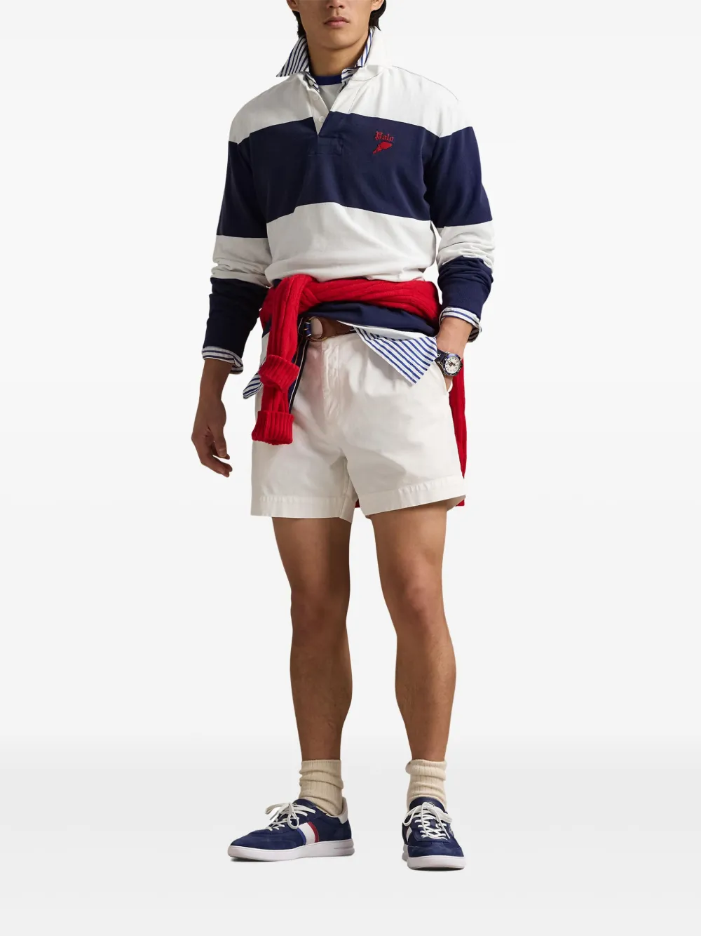 Polo Ralph Lauren Gestreept poloshirt Wit