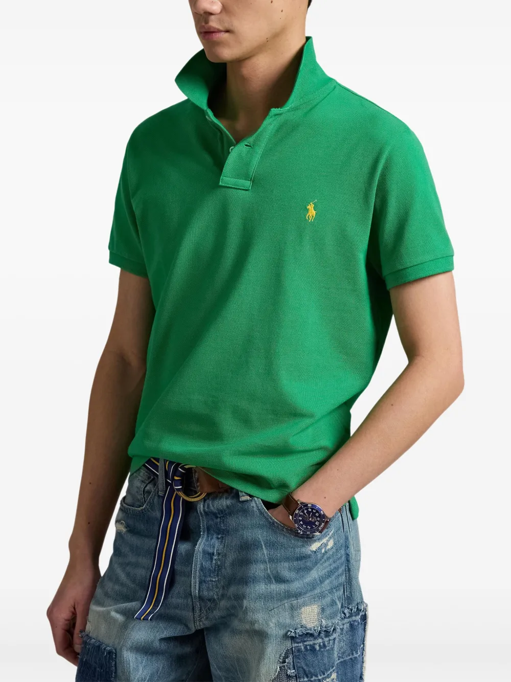 Polo Ralph Lauren Katoenen poloshirt Groen