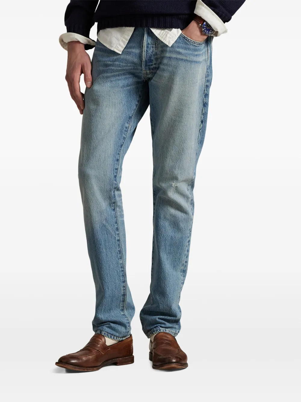 Polo Ralph Lauren Katoenen jeans Blauw