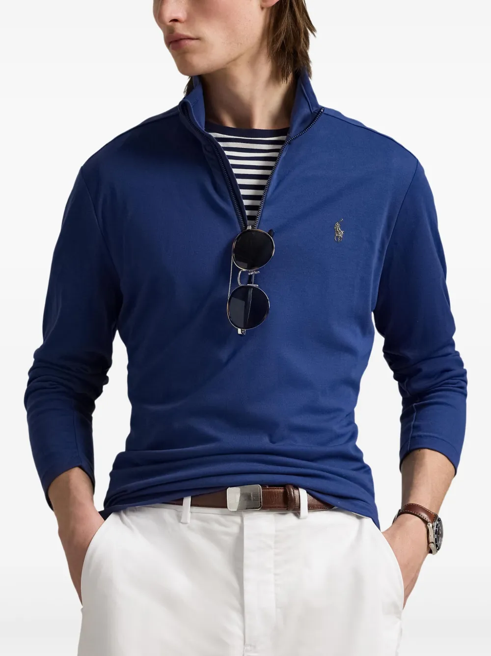 Polo Ralph Lauren Sweater met borduurwerk Blauw
